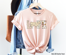 Load image into Gallery viewer, Love Cow Clear Film Screen Print Transfers