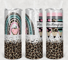 Load image into Gallery viewer, Custom Teacher 20 oz Tumbler Sublimation Transfer