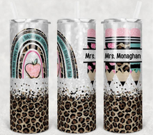 Load image into Gallery viewer, Custom Teacher 20 oz Tumbler Sublimation Transfer