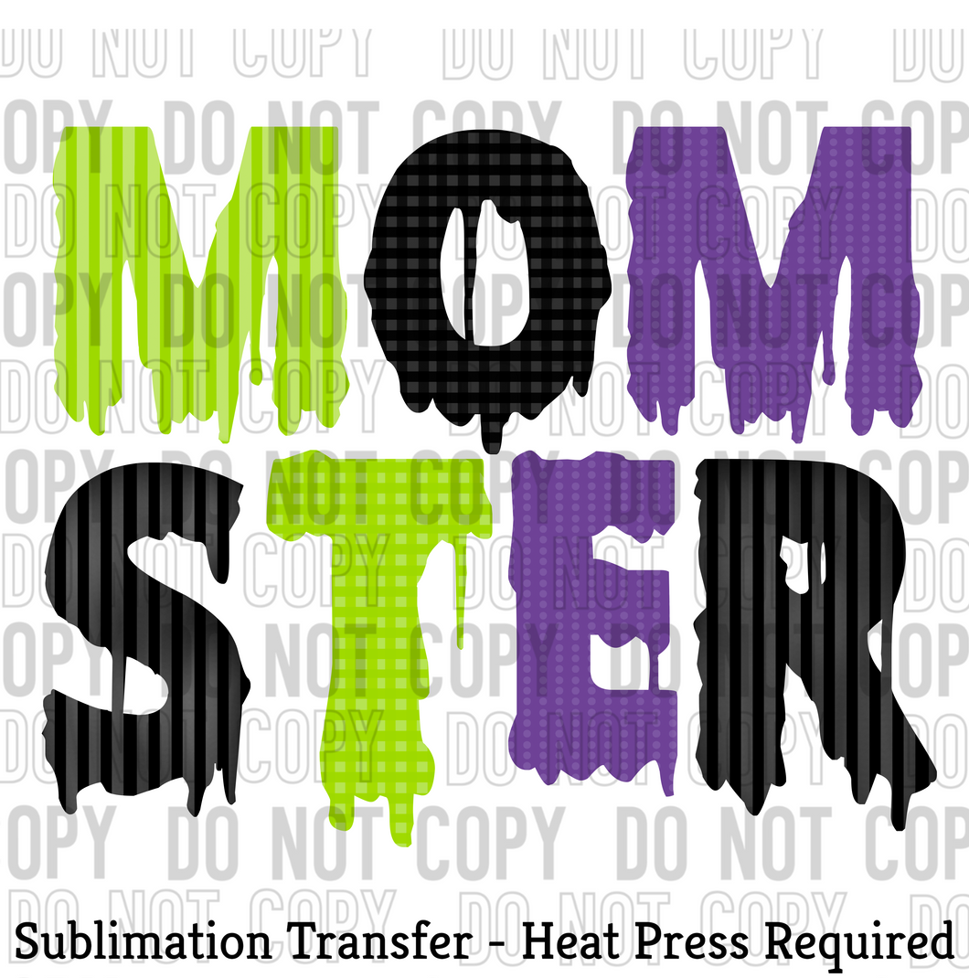 Momster Sublimation Transfer