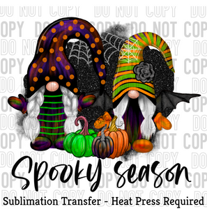 Spooky Season Sublimation Transfer