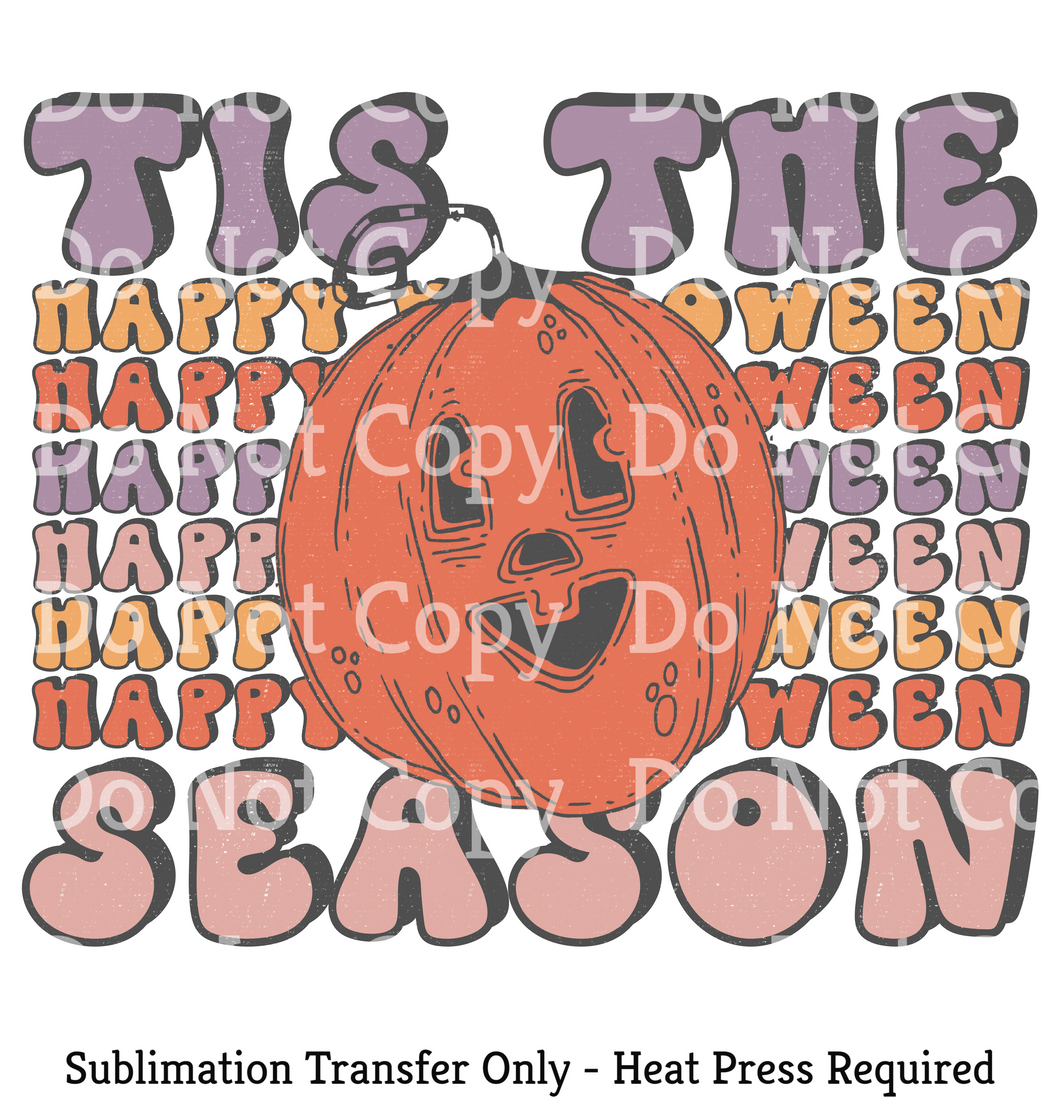 Tis the Season sublimation Transfer