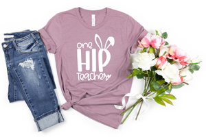 One Hip Teacher Screen print - Low heat formula