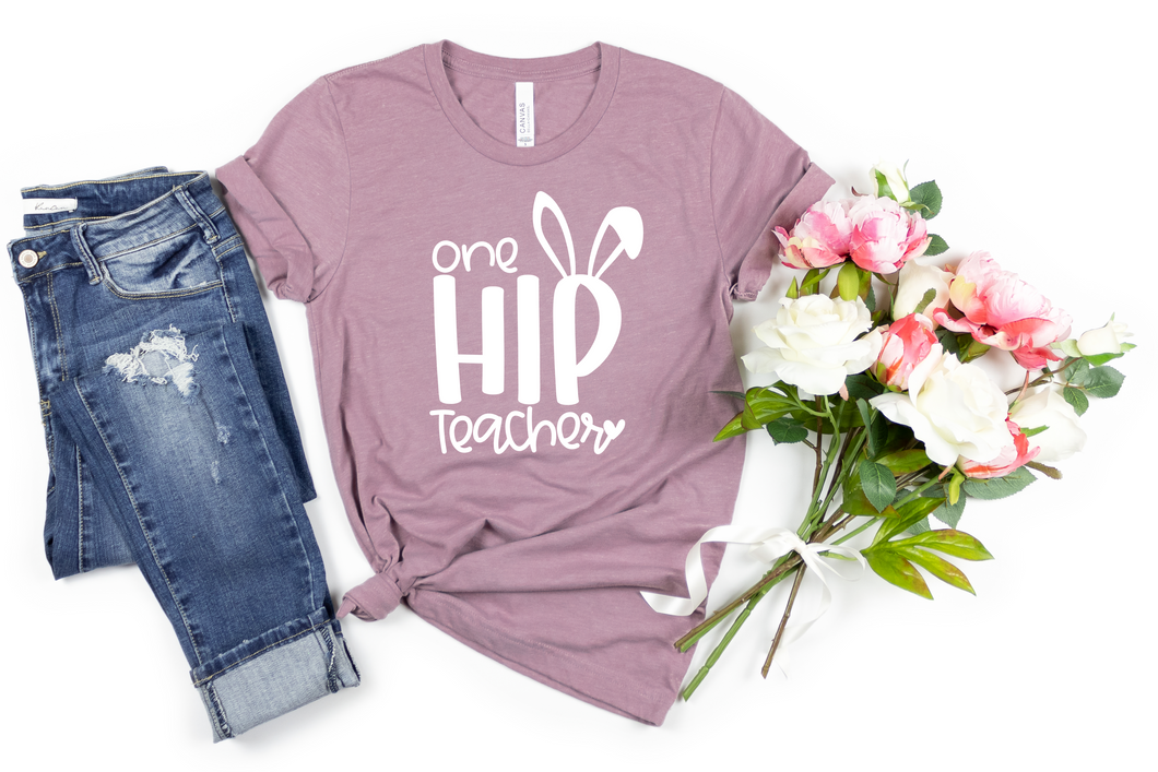 One Hip Teacher Screen print - Low heat formula