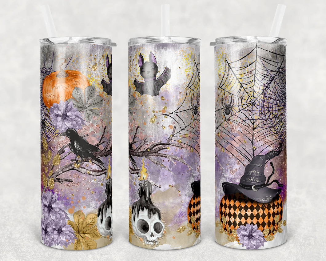Halloween 20 oz Tumbler Sublimation Transfer