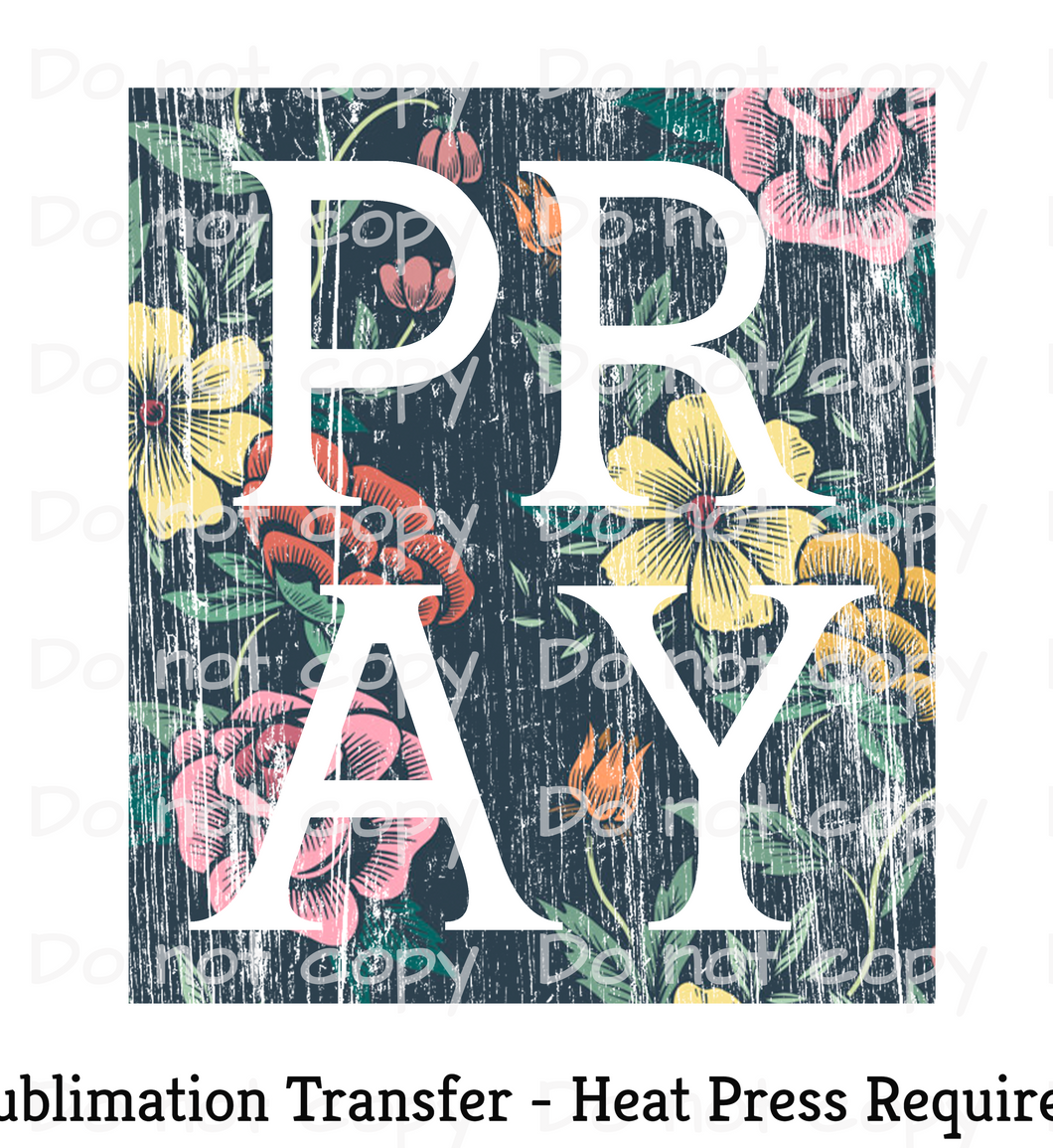 Pray Sublimation Transfer