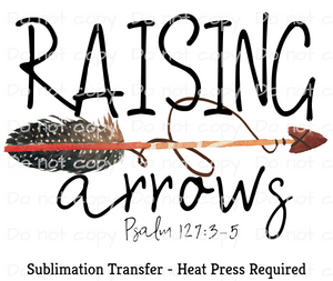 Raising arrows Sublimation Transfer